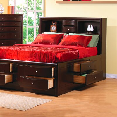 Hillary Storage Panel Bed - Size: Queen