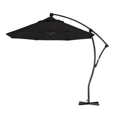 9' Tilt Umbrella - Fabric: Black