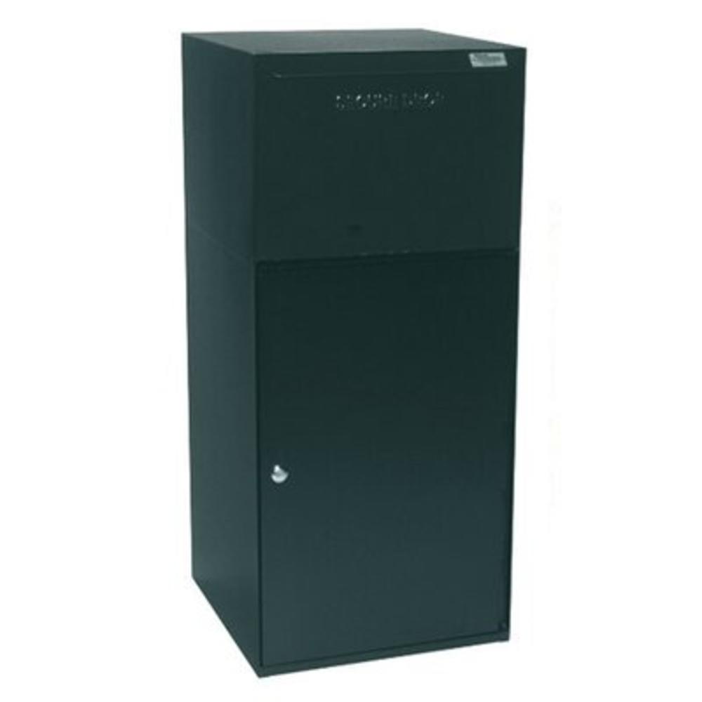 Secure Collection Unit with Tote - Color: Black