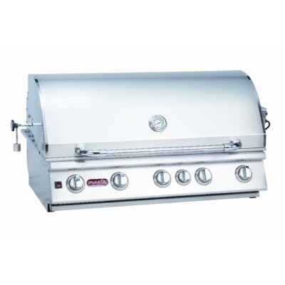 38" Brahma Built-In Gas Grill with Lights - Fuel Type: Liquid Propane