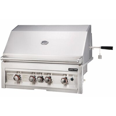 34" Gas Grill with 4 Burners Infrared - Fuel Type: Natural