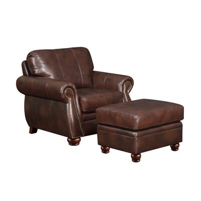 Monterey Arm Chair and Ottoman