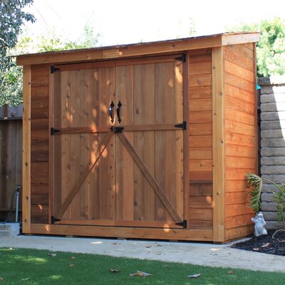SpaceSaver 9 Ft. W x 5 Ft. D Wood Lean-To Shed