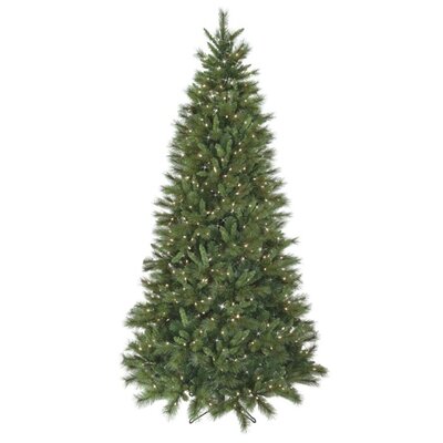 18' Belgium Mix Artificial Christmas Tree with 3900 Lit White Lights with Stand
