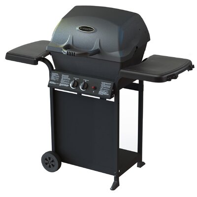 8" Cast Aluminum Propane Gas Grill with Sure-Lite Push Button Ignition