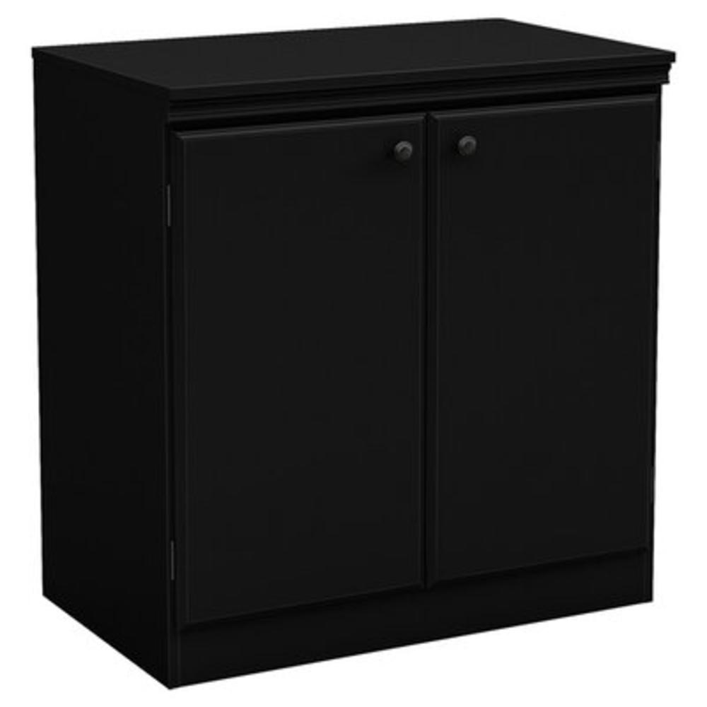Morgan Storage Cabinet - Finish: Black