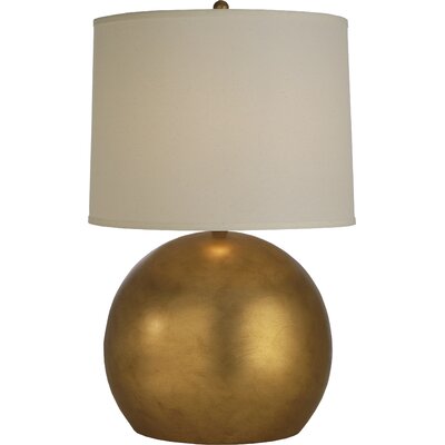 Latitude 22.5" H Table Lamp with Empire Shade - Base Finish: Antique Gold, Size: 22.5"H x 14"W