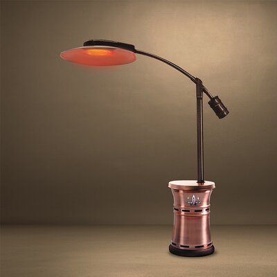 Sorrento Gas Patio Heater - Finish: Brushed Copper, Heat Type: Natural Gas
