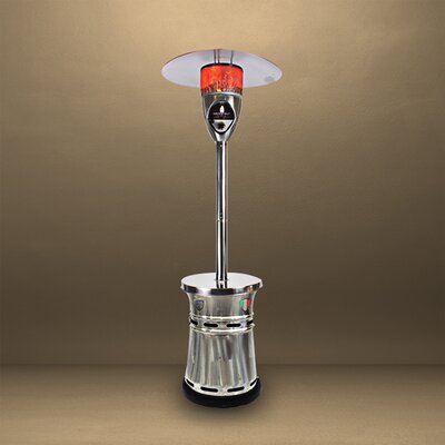 Alto Gas Patio Heater - Finish: Stainless Steel, Heat Type: Natural Gas