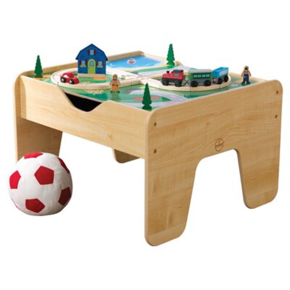 2-in-1 Lego & Train Activity Table