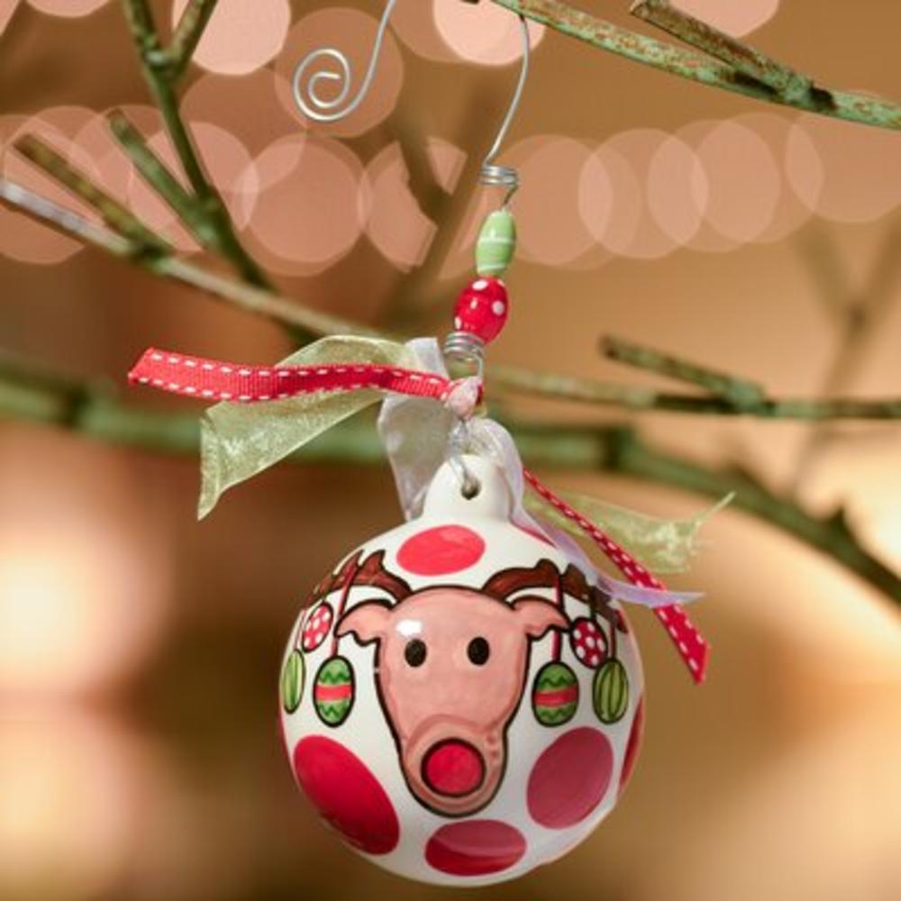 Decorate Reindeer Ball Ornament