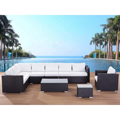 XXL Sectional 7 Piece Lounge Seating Group with Cushions