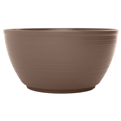 Dura Cotta Round Pot Planter - Color: Curated, Size: 7.63" H x 15" W x 15" D