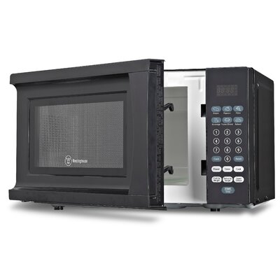 0.7 Cu. Ft. 700W Countertop Microwave - Color: Black