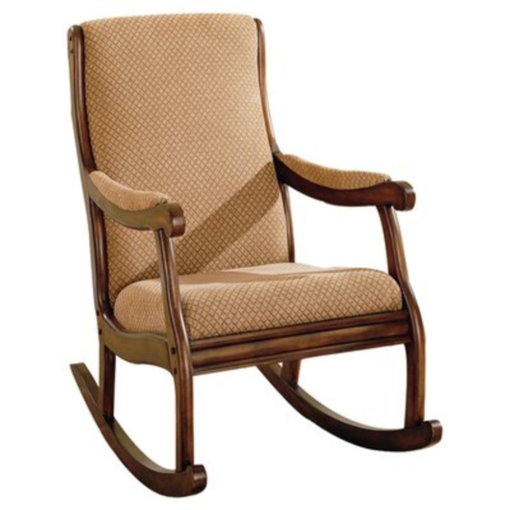 Rocking Fabric Arm Chair