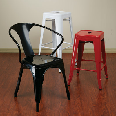 OSP Designs Patterson Office Stacking Chair - Quantity: Set of 2 Finish: Black OSP Designs Patterson Office Stacking Chair - Quantity: Set of 2 Finish: Black