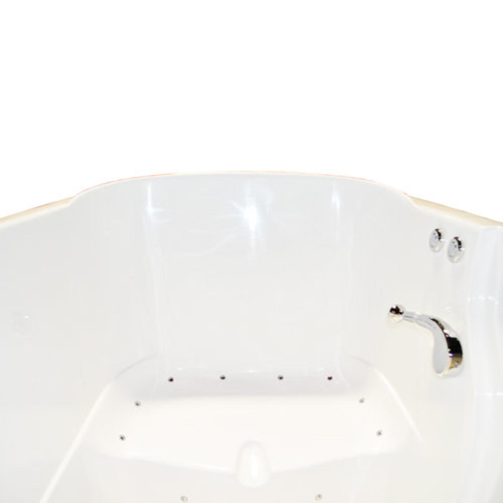 55" x 35" Whirlpool Bathtub - Configuration: Left