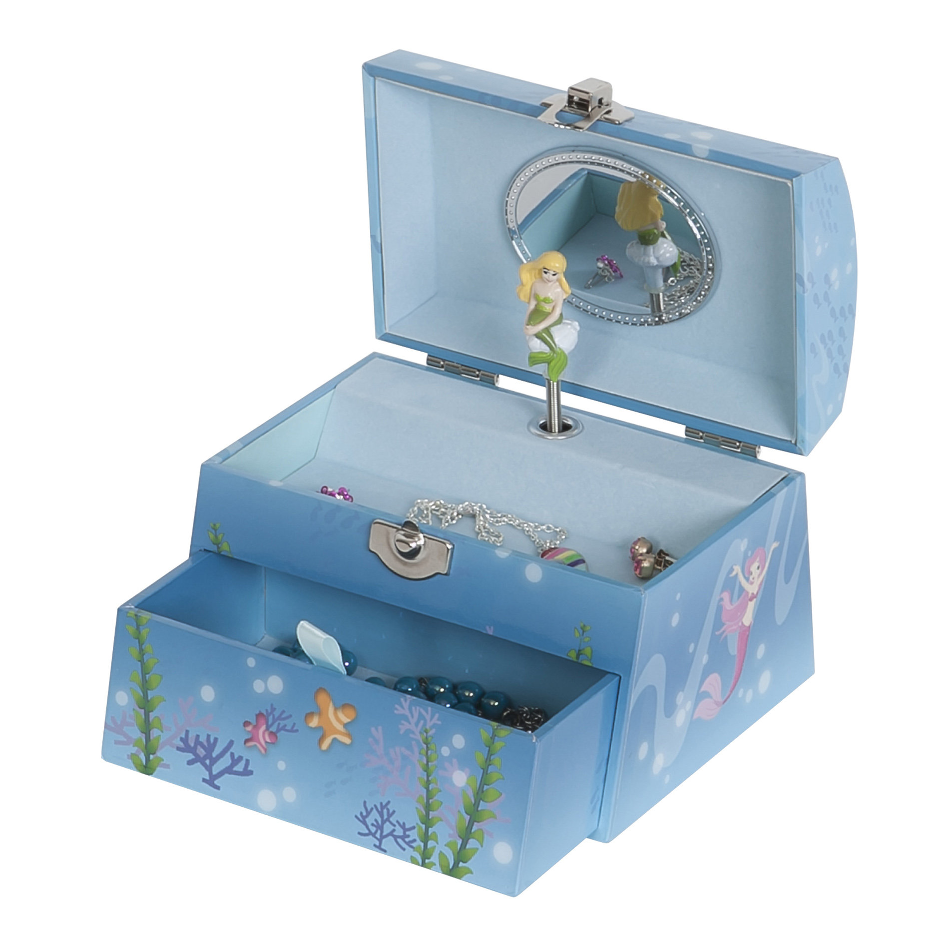 Marina Girl's Musical Ballerina Jewelry Box