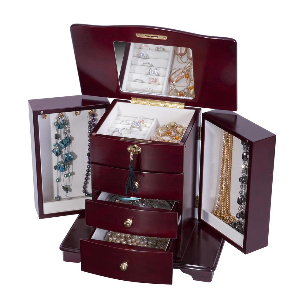 Waverly Wooden Jewelry Box