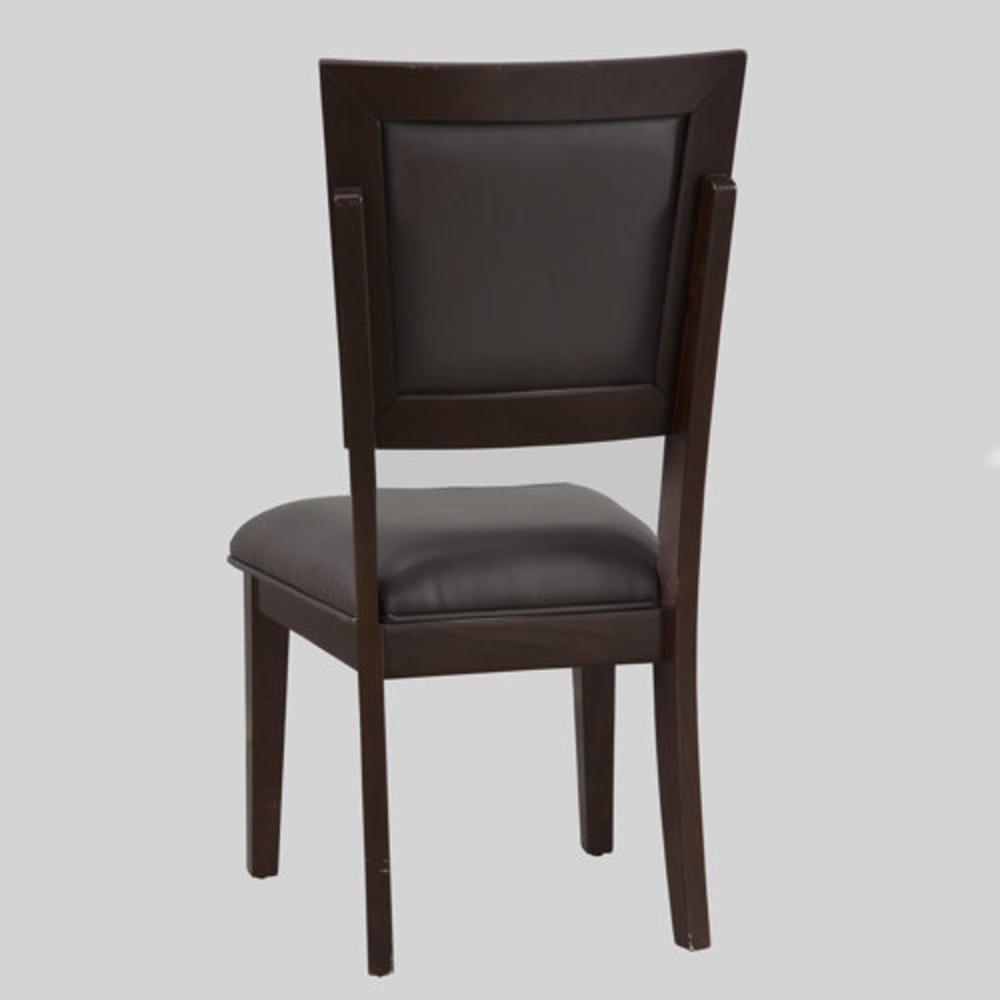 Midtown Side Chair - Upholstery: Black (Set of 2)