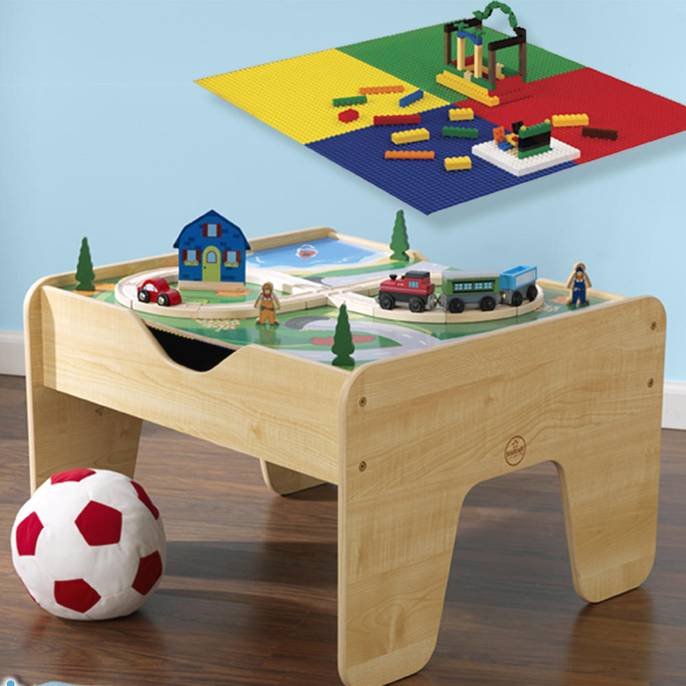 2-in-1 Lego & Train Activity Table