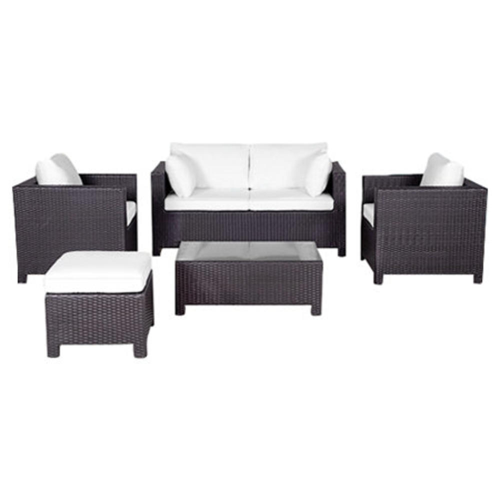 Milano 5 Piece Deep Seating Group with Cushion