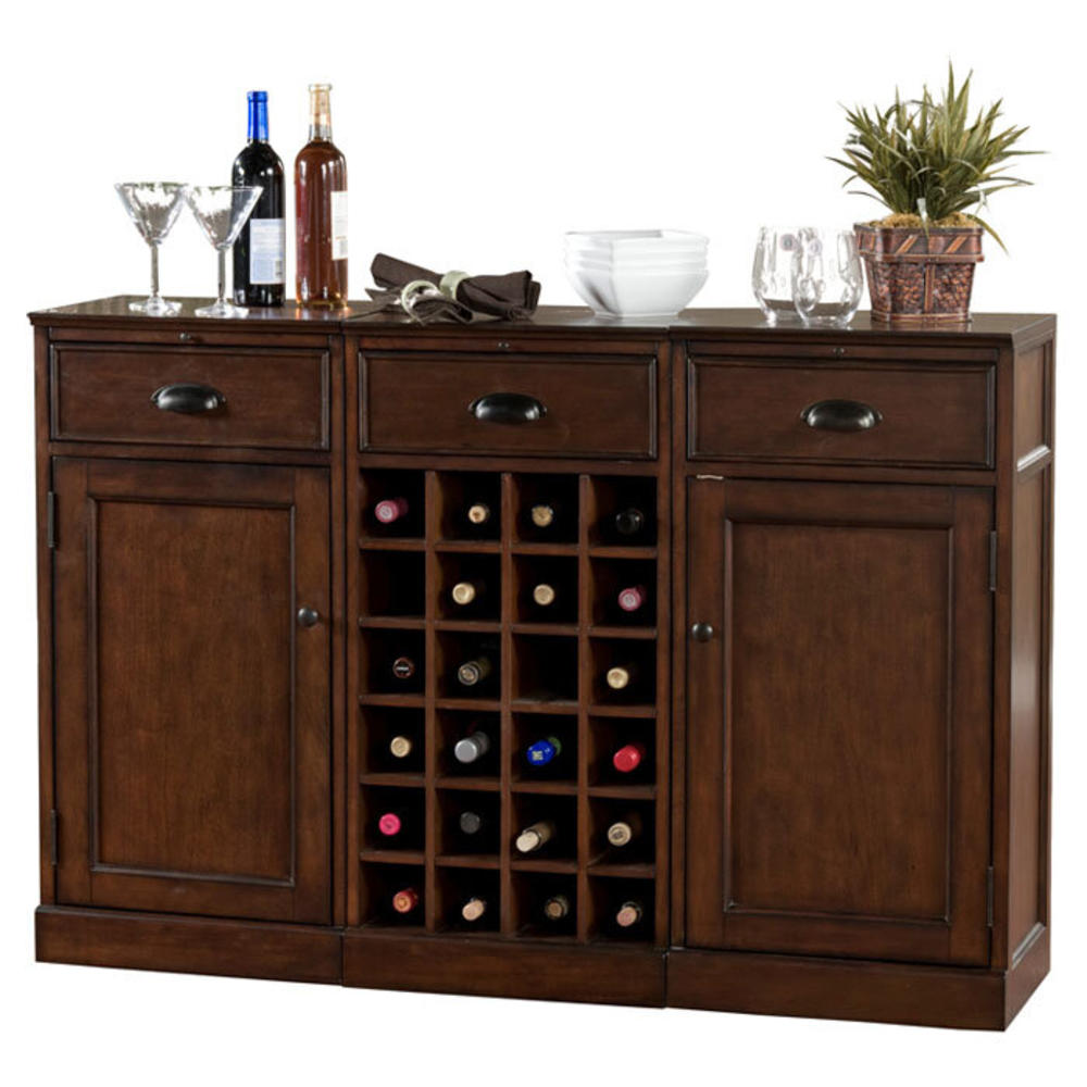 Natalia Bar Cabinet with Wine Storage