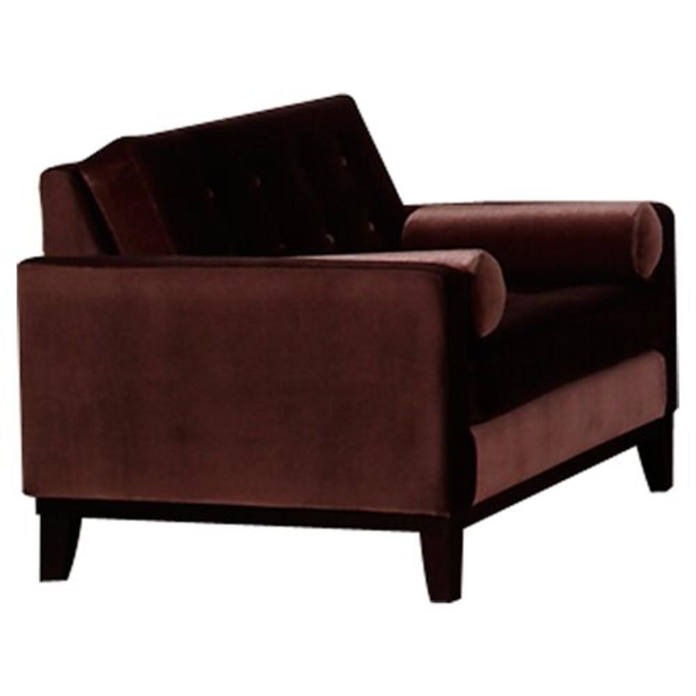 Centennial Velvet Chair - Color: Brown