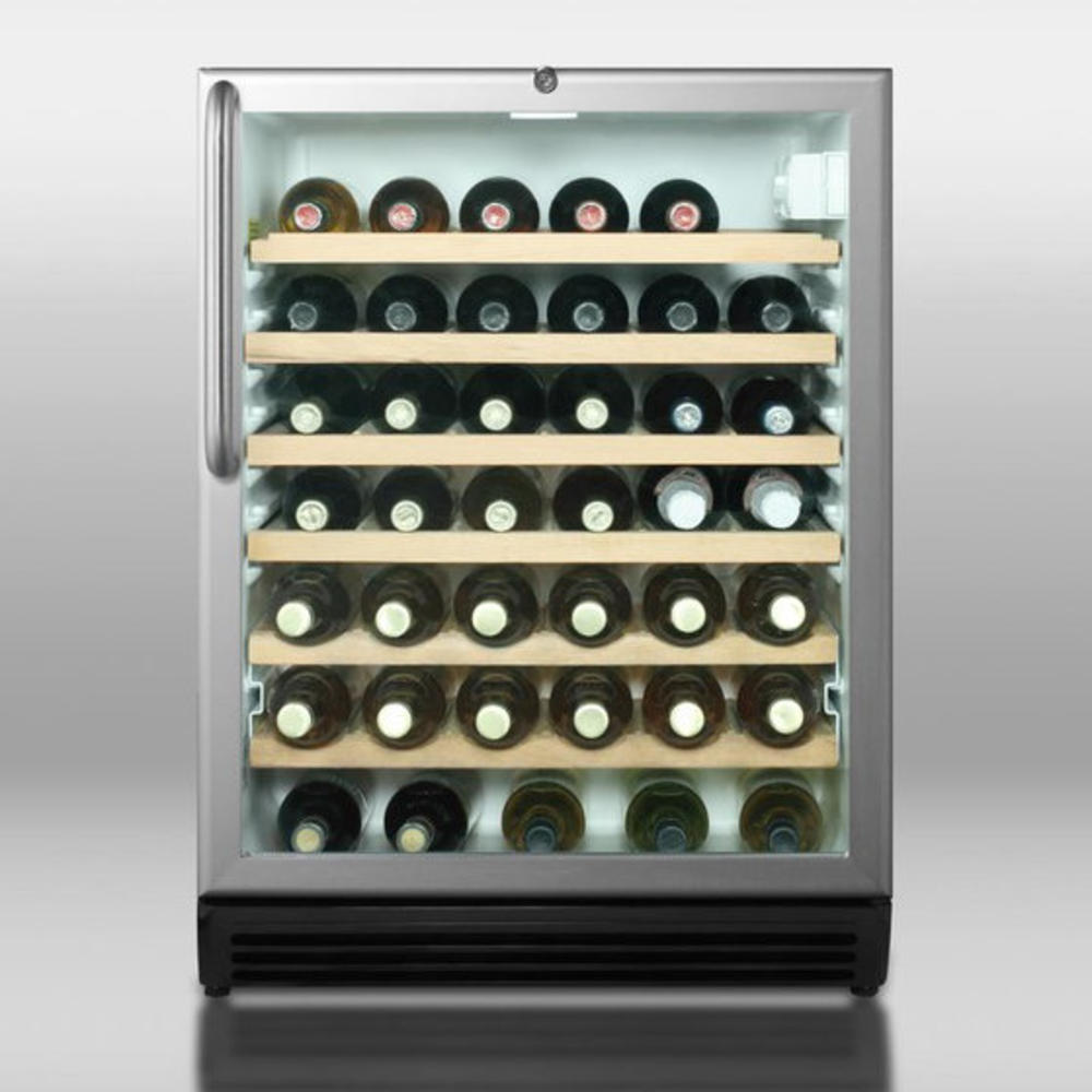 40 Bottle Single Zone Built-In Wine Refrigerator
