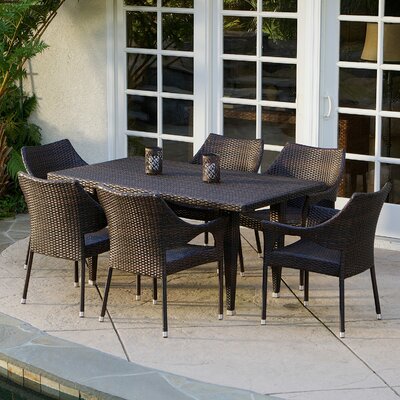 Norm 7 Piece Outdoor Dining Set (Set of 7)