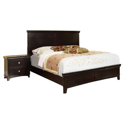 Bellwood Panel Bed - Size: Queen  Finish: Espresso