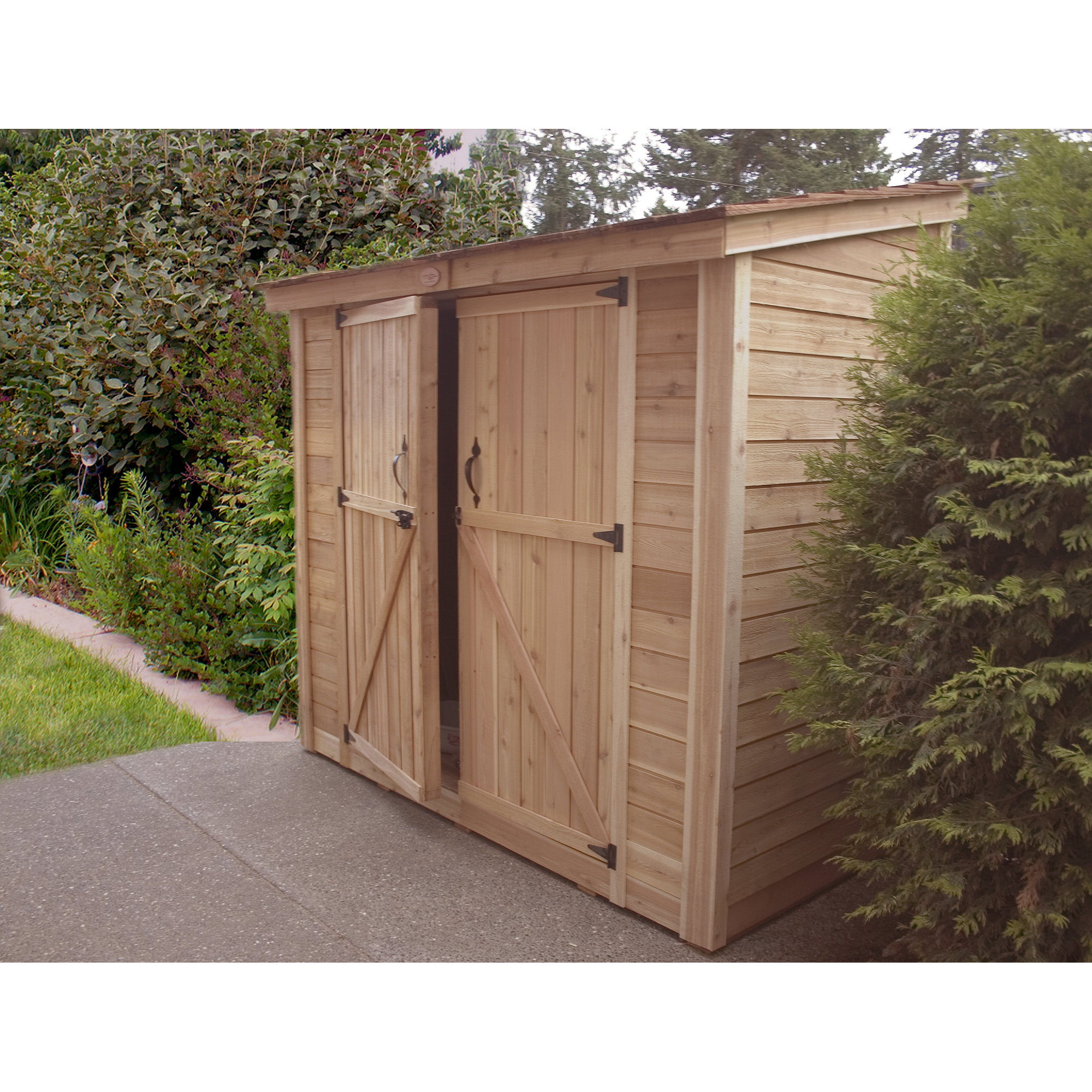 Garden Sheds 5 X 9 outdoor living today spacesaver 9 ft. w x 5 ft. d wood lean-to Garden Sheds 5 X 9 outdoor living today spacesaver 9 ft. w x 5 ft. d wood lean-to