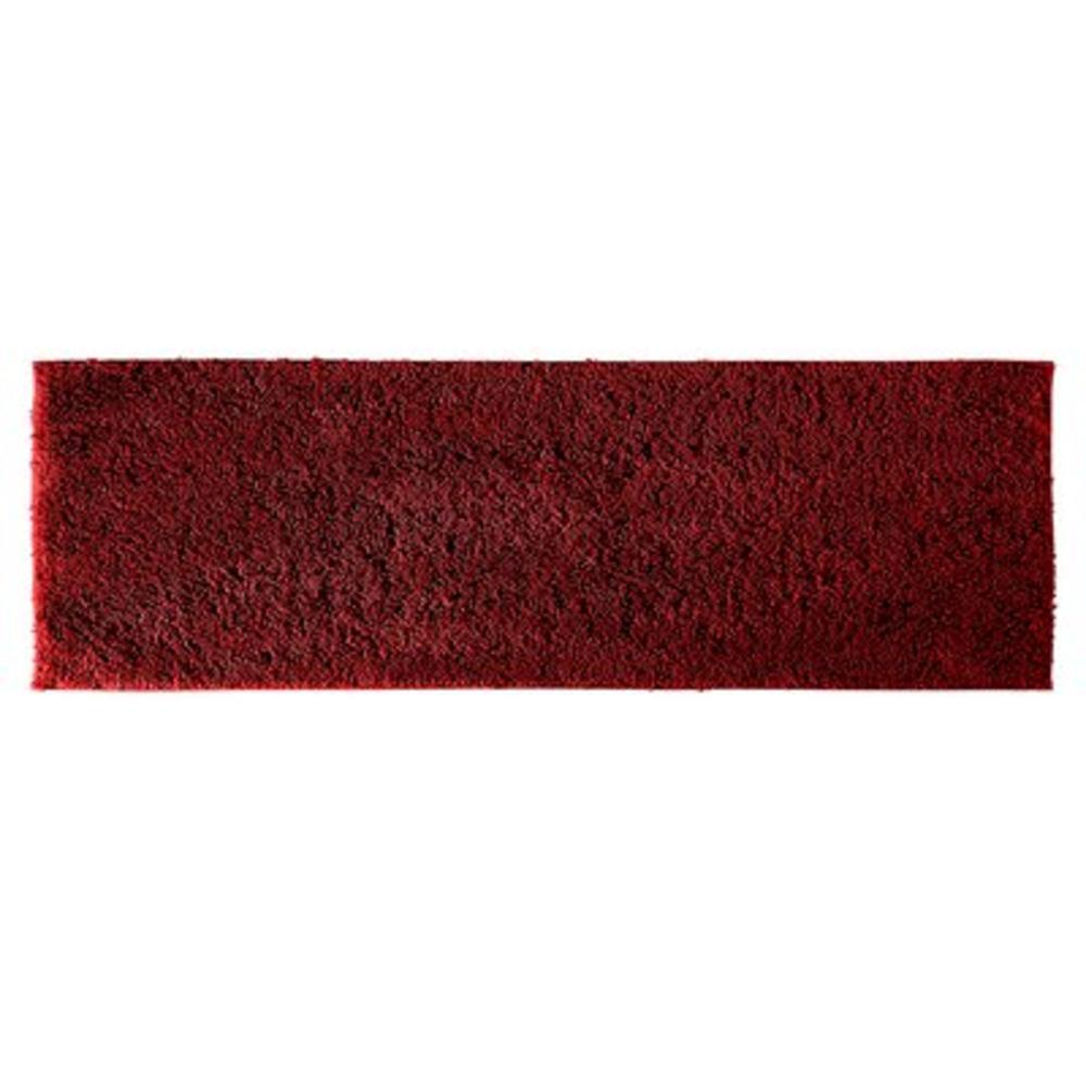 Queen Bath Rug - Color: Chili Pepper Red, Size: 24" x 40"