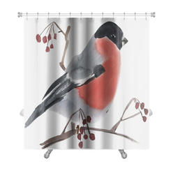 Bird Pattern Curtains