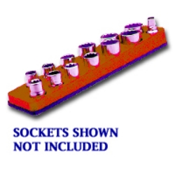 Mechanics Time Saver SOC HOL 3/8 MAG ORANGE SOLAR