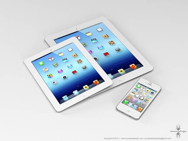 Apple iPad Mini 32GB WiFi White and Silver