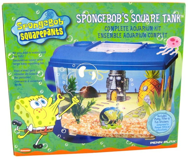 UPC 030172057212 product image for Penn Plax Sbk1 Spongebob Aquarium Kit | upcitemdb.com