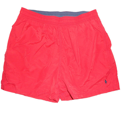 Ralph Lauren Men's Polo by Ralph Lauren Swimming Trunks Bathing Suit Red with Navy Pony at Sears.com