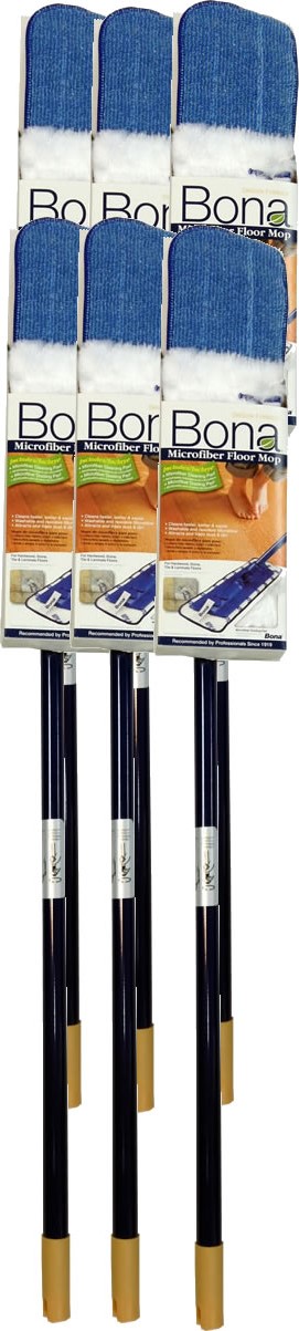 Bona Microfiber Mop w/ Cleaning Pad & Dusting Pad (Pack of 6) at Sears.com