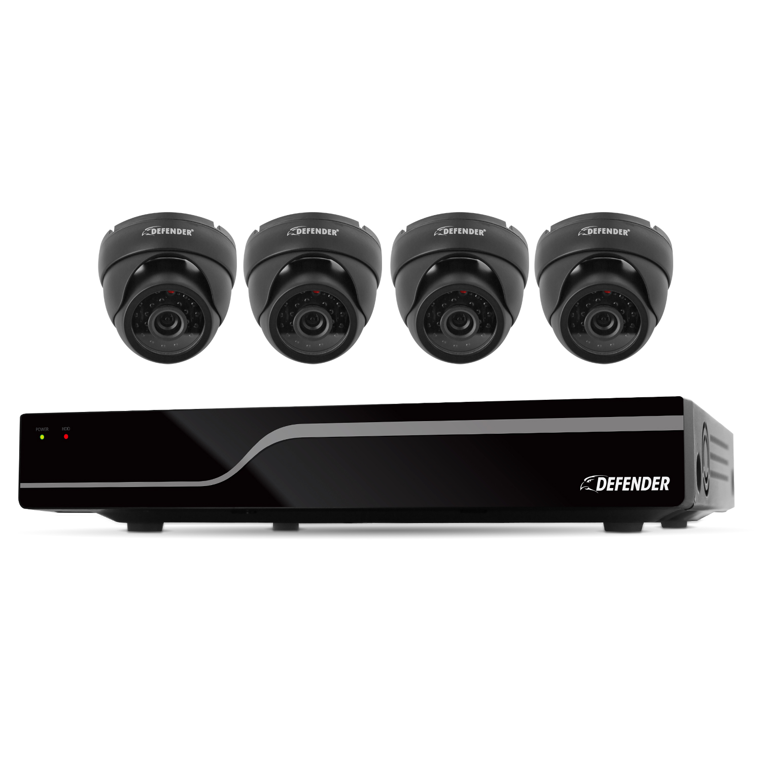UPC 061783253397 product image for Defender Sentinel 8CH Smart Security System w/ 500GB DVR & 4 Indoor/Outdoor Dome | upcitemdb.com