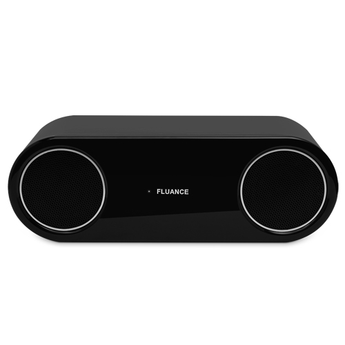Fluance FI30 High Performance Wireless Bluetooth Wood Speaker System with aptX Enhanced Audio (Piano Black)