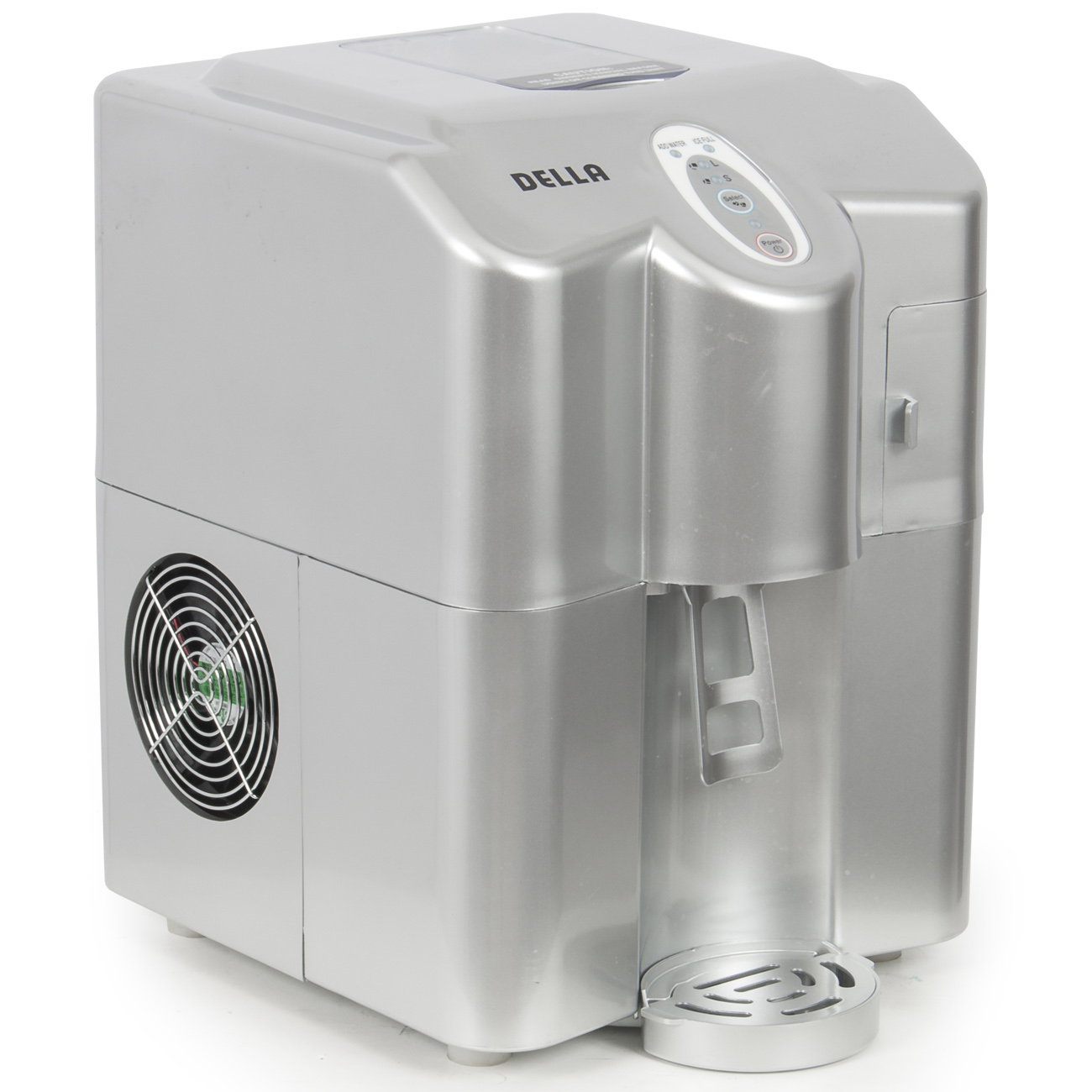 Della Portable Ice Maker Machine Water Dispenser Cube CounterTop Home ...