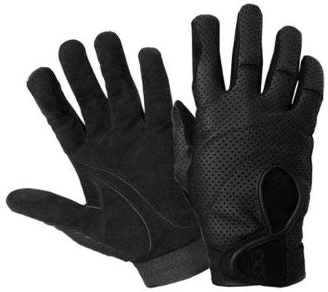 UPC 617867093344 product image for Bob Allen 325 Vented Leather Shooting Gloves, Black, Small | upcitemdb.com