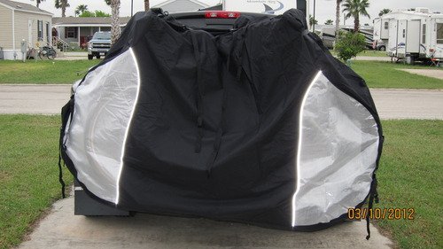 Bike Cover For Bike Rack Comnova Bike Cover For Transport Bikes