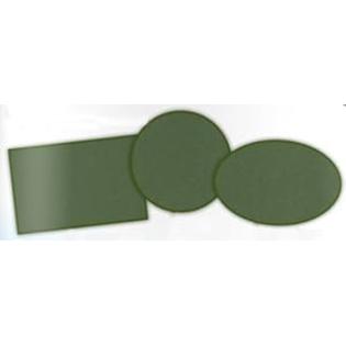 Learning Carpets CPR 561 Solid Military Green - Oval Rug Learning Carpets CPR 561 Solid Military Green - Oval Rug