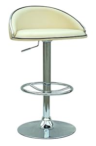 Chintaly Imports Swivel and Adjustable Height Stool By Chintaly Chintaly Imports Swivel and Adjustable Height Stool By Chintaly