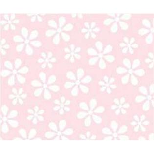 SheetWorld Crib / Toddler Sheet - Pastel Pink Floral Woven - Made In USA SheetWorld Crib / Toddler Sheet - Pastel Pink Floral Woven - Made In USA