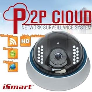 iSmart New Wireless WiFi HD IR Dome IP Smartphone CCTV Security Camera with NightVision iSmart New Wireless WiFi HD IR Dome IP Smartphone CCTV Security Camera with NightVision