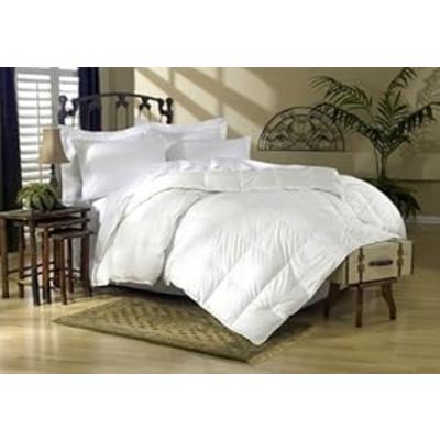 Egyptian Linens 1000TC Hungarian GOOSE DOWN Comforter, Baffle Box, Egyptian Cotton Cover, Size - Queen Egyptian Linens 1000TC Hungarian GOOSE DOWN Comforter, Baffle Box, Egyptian Cotton Cover, Size - Queen
