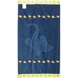 sheetsnthings Luxury Oversized Beach Towels, Navy lizard , 100% Egyptian Cotton sheetsnthings Luxury Oversized Beach Towels, Navy lizard , 100% Egyptian Cotton
